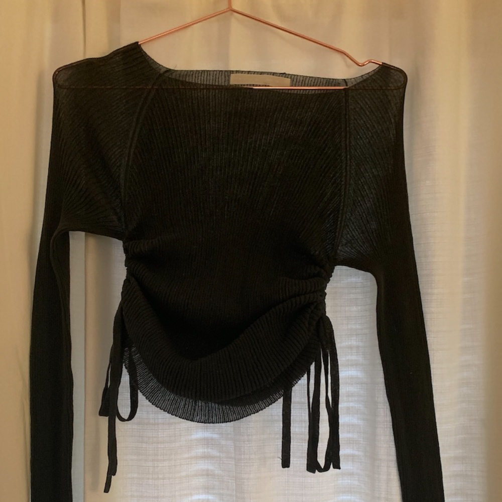 Creatures of Comfort Slinky Knit Long-sleeve Top